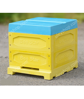 Вулик ППУ "BeeStar" (2 магазин на 10 рамок) - кольоровий