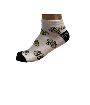 Шкарпетки жіночі "Білі з бджілками"