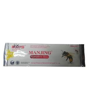 Манджинг "MANJING" (флуметрин) 20 смужок від кліща Варроа. Китай
