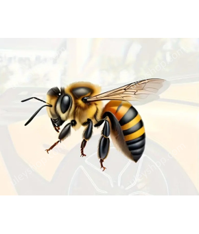 Наклейка - "Бджола 2D"