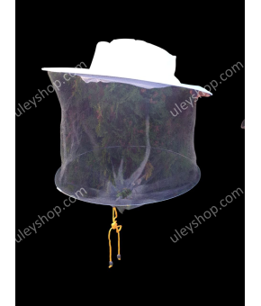 Маска бджоляра біла (сітка по колу)