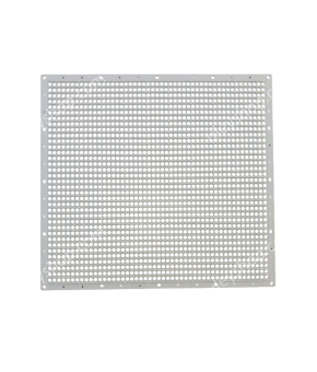 Решетка донного пылесборника (круглые отверстия) 341х371 мм. Лисонь Польша
