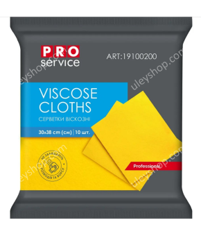 Салфетки вискозные «PRO Service 30x38 см» 10 шт.