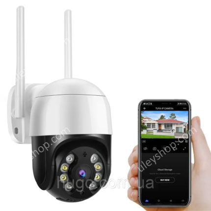 Уличная камера видеонаблюдения WiFi+220V