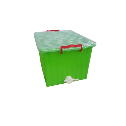 Ящик для розпечатування рамок з краном