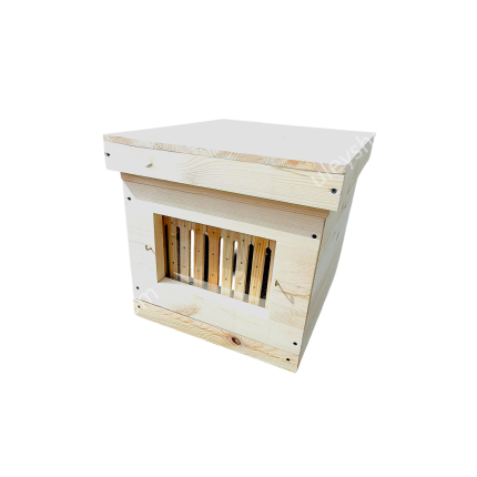 Стінка вулика з оглядовим вікном на 10 рамковий вулик