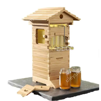 Автоматический Улей, модель "МИНИ" (2 корпуса + 4 автоматические рамки + ключ для слива)