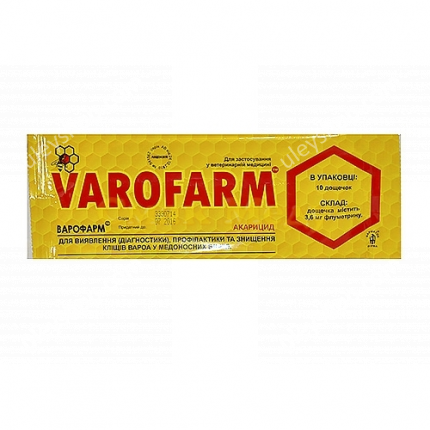 Варофарм (аналог Варостопа) 10 полосок. Украина