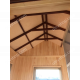 Апи-домик Модель №2 (крыша двухскатная + козырек)